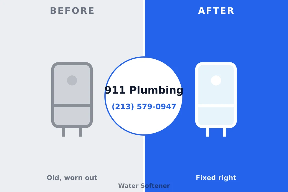 Before and after: plumbing company Wyoming, DE